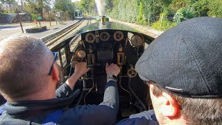 Silver Driver Experience Cab View on the Romney, Hythe and Dymchurch Railway