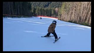 #Bukovel 2024. Relax music. Panoramic ski. February. 4K