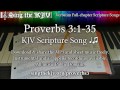 Proverbs 3:1-35 ♩♫ KJV Scripture Song, Full Chapter