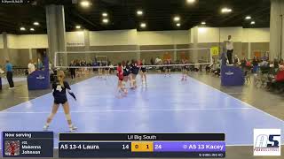 A5 13 Kacey vs. A5 13-4 Laura (2025.01.18)