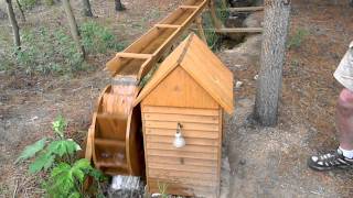 Inglenook Water Wheel Electrical Generator