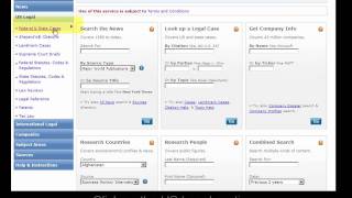 LexisNexis Academic: Find a Specific U.S. Legal Case