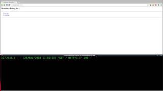 Setup a Webserver with Python Linux Tutorials clip4