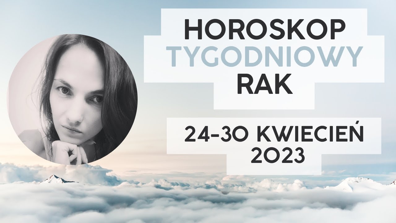 Rak ♋ Horoskop Tygodniowy 24-30 Kwiecień 2024🦋 Ekspresowy Podgląd ...