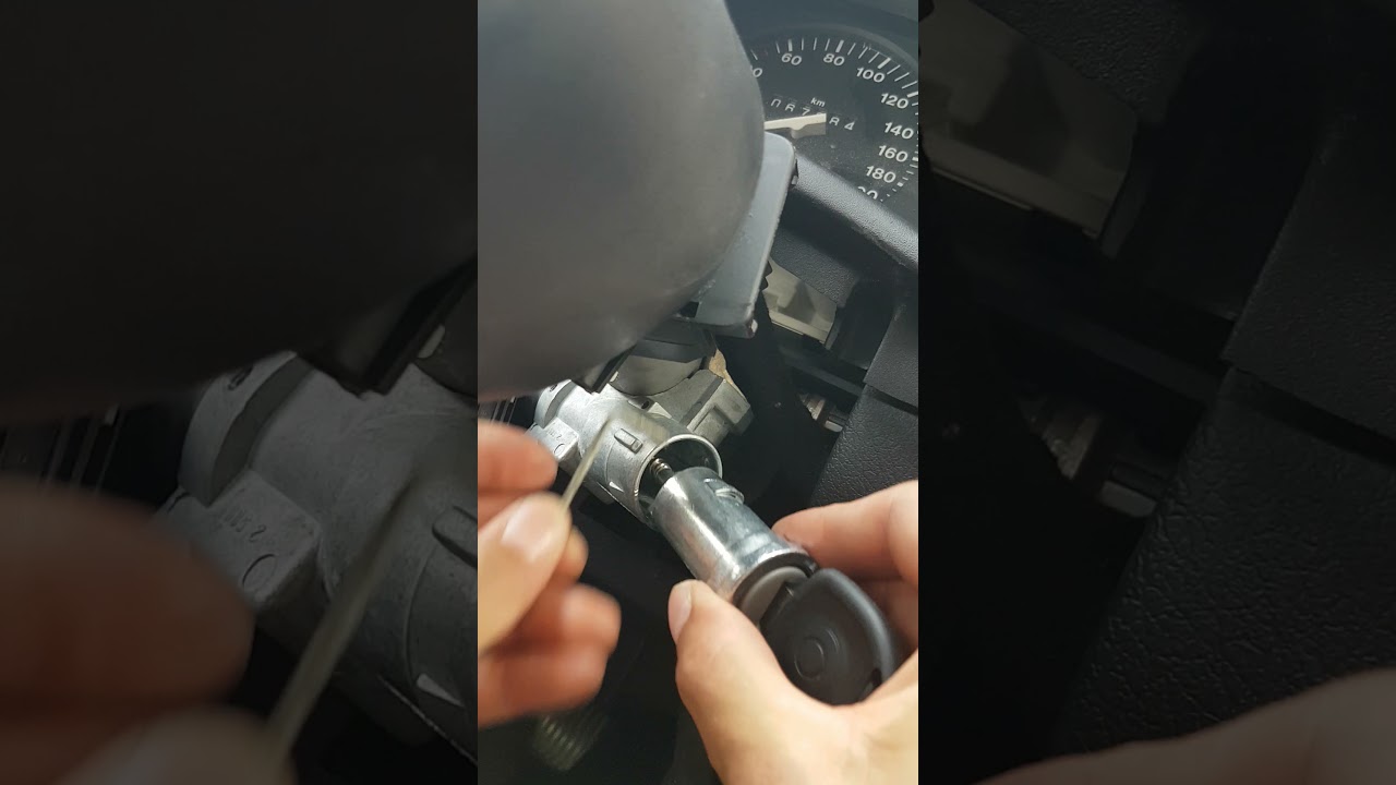 How To Remove And Replace Ignition Barrel/Switch/Lock Cylinder Without ...