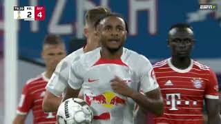 Nkunku nails the penalty for Leipzig 🎯