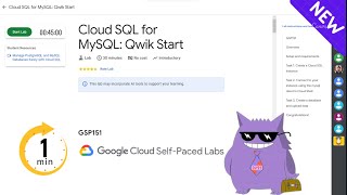 Cloud SQL for MySQL: Qwik Start | #2025 | #GSP151|#qwiklabs |Solution