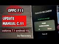 Update manual C.31 COLOROS 7.1 OPPO F11