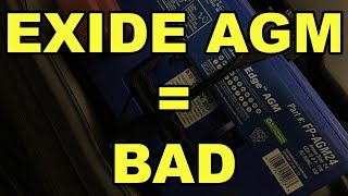 Why You Shouldn't Buy an Exide Edge AGM Battery - PSA