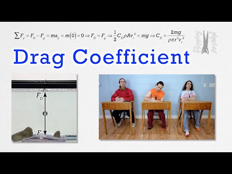 How do you find the drag coefficient experimentally?