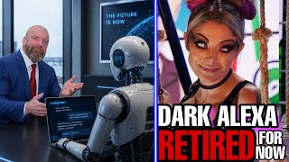 DARK ALEXA BLISS RETIRED! WWE USING AI? MOVIE RIPOFF OF BRAY WYATTS FIREFLY FUNHOUSE! WWE NEWS