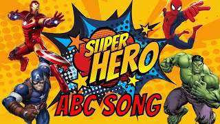 Superhero Song | ABC Superhero Song for Kids | Batman, Spiderman, Ironman, Hulk, Captain