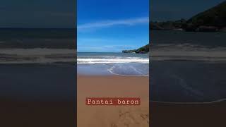 Subhanallah,, indahnya pantai baron #yogyakarta #shorts #viral