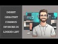 Insert Greatest Common Divisors in Linked List  | Leetcode | Interview Question