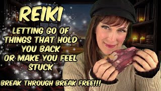 Reiki For A Breakthrough ✨ NRG Cord Plucking - Crystal Slabs \u0026 Affirmations 👄Powerful Shift ✋❤🤚