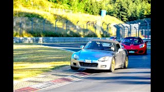 Lotus Elise 220 CHASING Honda S2000 Nurburgring Nordschleife