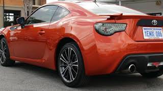 2014 Toyota 86 ZN6 GTS Velocity Orange 6 Speed Manual Coupe