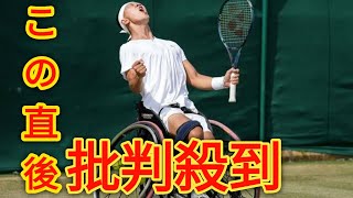 世界1位 17歳の小田凱人がウィンブルドン初優勝、k頂上決戦制し四大大会連続Vk＜車いすテニス＞k