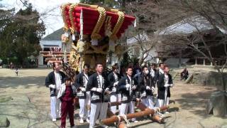 平成22年 南あわじ市八木天野神社春祭り18 だんじり唄寺内後半