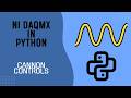 Using NI DAQmx API in Python