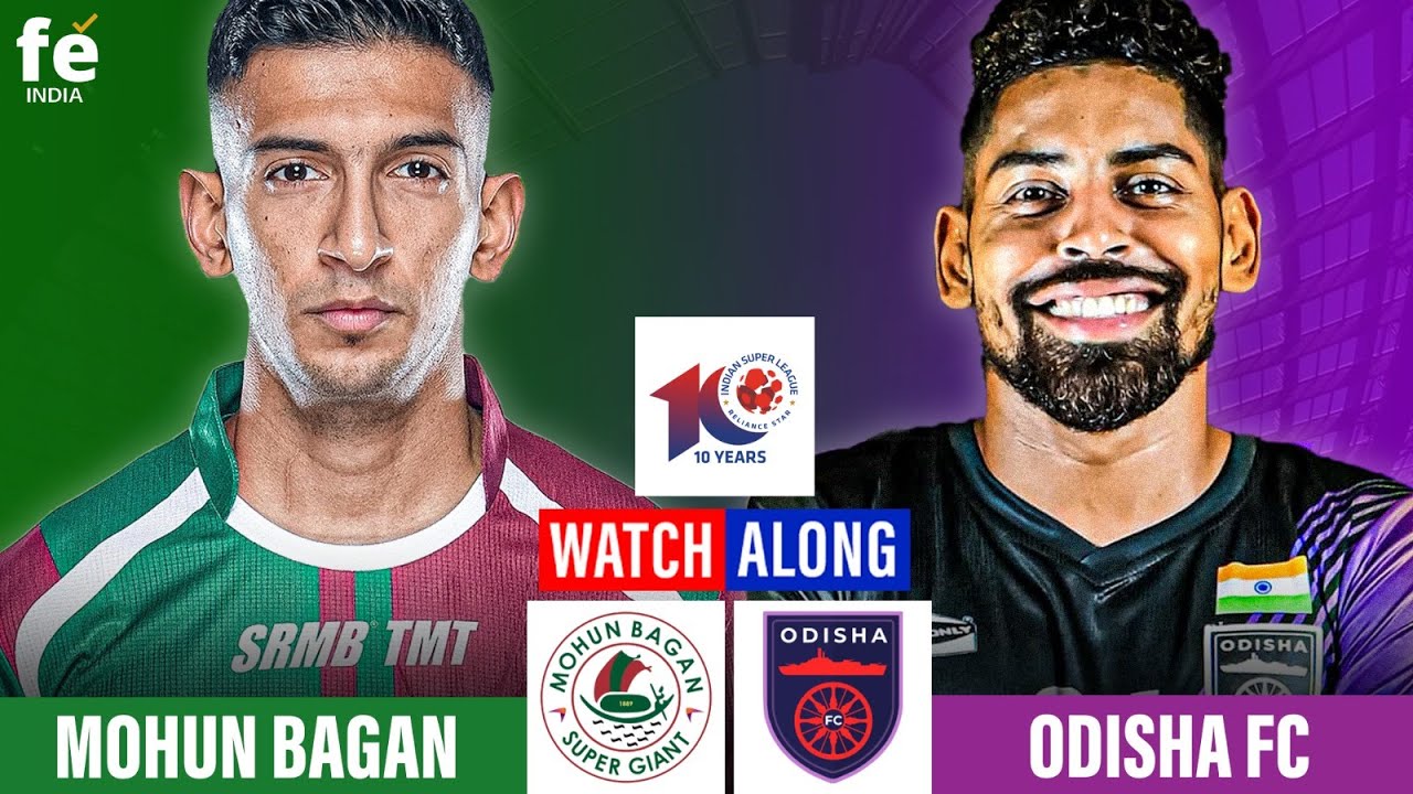 MOHUN BAGAN VS ODISHA FC LIVE | ISL 2023-24 - YouTube