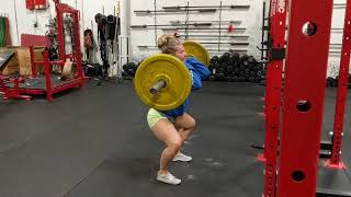 Tempo and Paused Front Squats