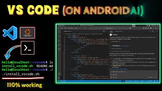 How to Install VS Code with Copilot AI on Android?