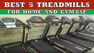 Best 5 Treadmills for Home Use in India - Review