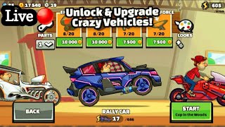 Hill Climb Racing - Gameplay Walkthrough Part 1 - Jeep (iOS, Android)