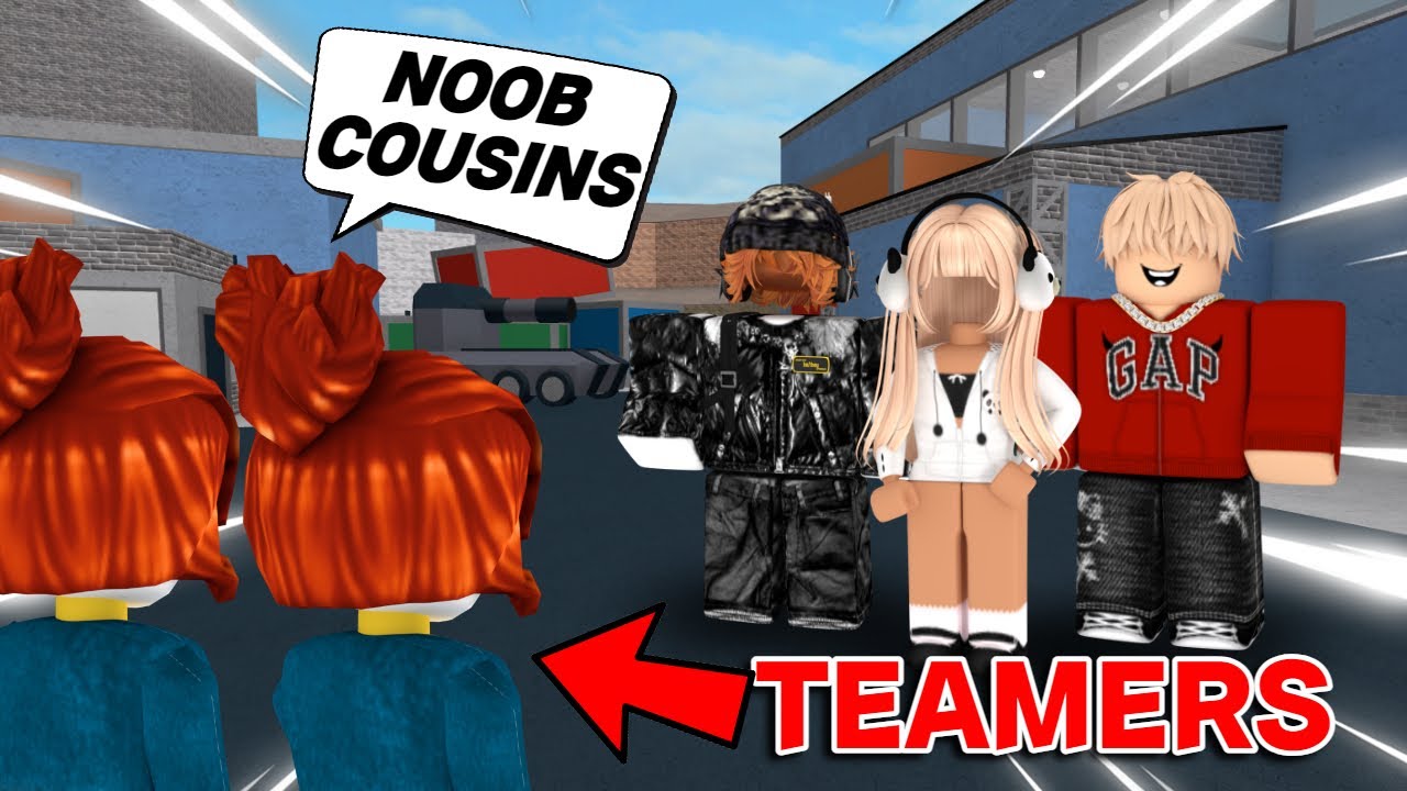 Beating Mm2 Teamers With Our Cousins Youtube