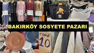 BAKIRKÖY PAZARI❗️/NE ALIRSAN 10 TL❗️/ BURDAN DAHA UCUZU YOK ❗️❗️/ŞOK OLACAKSINIZ /ÇEYİZ ALIŞVERİŞİ