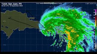 Hurricane Fiona dumping heavy rain over Puerto Rico; possible major hurricane threat for Bermuda