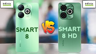 Infinix Smart 8 Vs Infinix Smart 8 HD