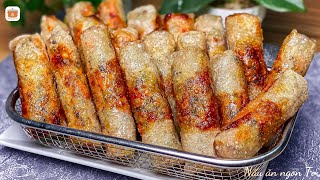 Nem Rán Vỏ Giòn, Không Vỡ – Bí Quyết Trộn Nhân Nem Thơm Ngon, Không Ra Nước