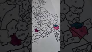 sales Map of the UK.