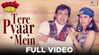 Tere Pyar Mein | Govinda & Karisma Kapoor | Udit Narayan & Alka Yagnik | Coolie No 1 | 90's Hits