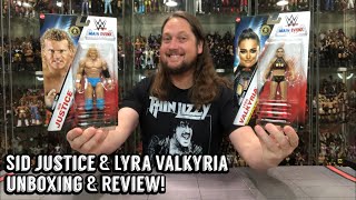 Sid Justice \u0026 Lyra Valkyria WWE Main Event Unboxing \u0026 Review!