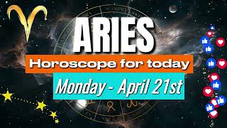 ♈ ARIES, ALERT! ⚠️ SHOCKING CHANGES ARE COMING THIS MONDAY – APRIL 21st!