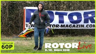 SIMON HATZ FLYING HIS LOGO 700 TO MUSIC | ROTOR LIVE 2019