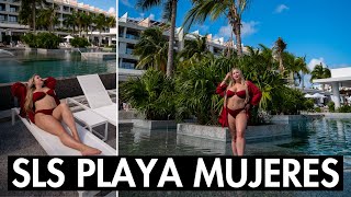 We Stayed at the Brand New SLS PLAYA MUJERES Resort | Mexico Vlog