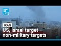 ‘Disturbing trend’ of US-Israeli strikes hitting non-military targets in Iran • FRANCE 24