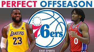76ers PERFECT Offseason Plan: Sign LeBron James, Extend Tyrese Maxey + TRADE for Jimmy Butler?