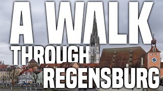 A Walk Through Regensburg, Germany 🇩🇪 + 🚶