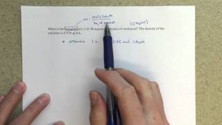 General Chemistry II - Calculating Molality