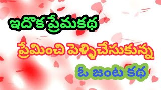 ప్రేమ కథ / ప్రేమించి పెళ్ళిచేసుకున్న ఓ అందమైన జంట కథ / A Different Love Marriage Story #SAHITYATV