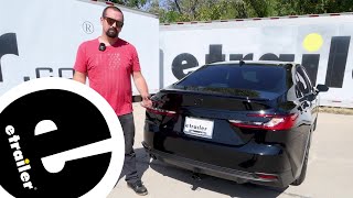 etrailer | Setting Up Your Curt Class I Trailer Hitch - 2025 Toyota Camry