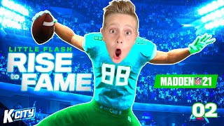 Little Flash Goes to College! (Rise to Fame in Madden 21 Part 2) | K-CITY GAMING