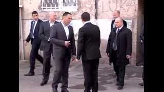 პრემიერ-მინისტრმა და შინაგან საქმეთა მინისტრმა გარდაცვლილი პოლიციელის ოჯახს მიუსამძიმრეს
