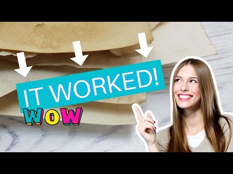 How To Coffee Stain Paper To Make It Look Old & Vintge How To Coffee Stain Paper To Make It Look Old & Vintge