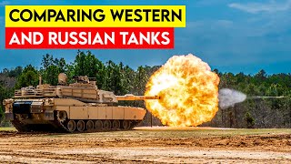 Leopard 2 Tank Abrams Tank & Challenger 2 Tank Vs Russian Tanks